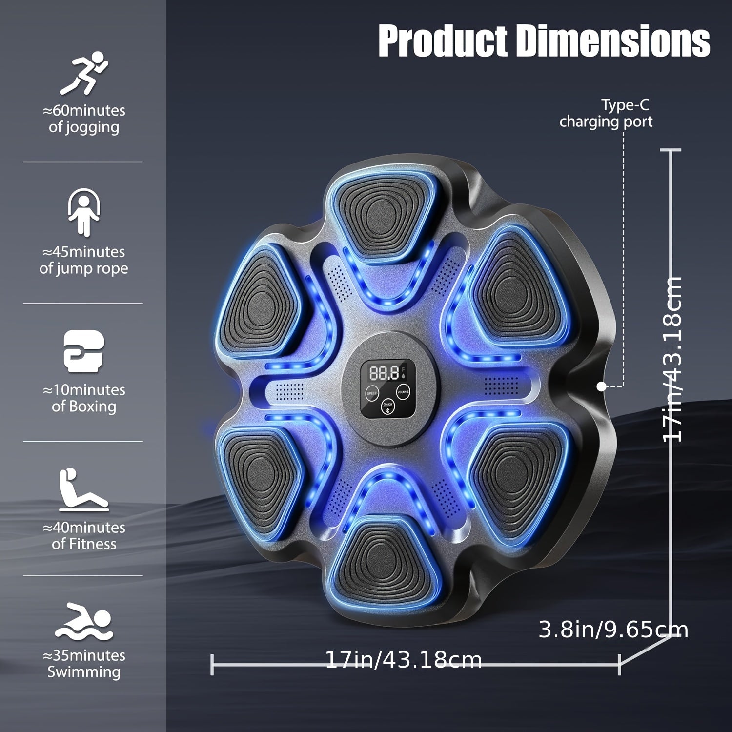 Wall Mounted Music Boxing Machine Full Kit-4