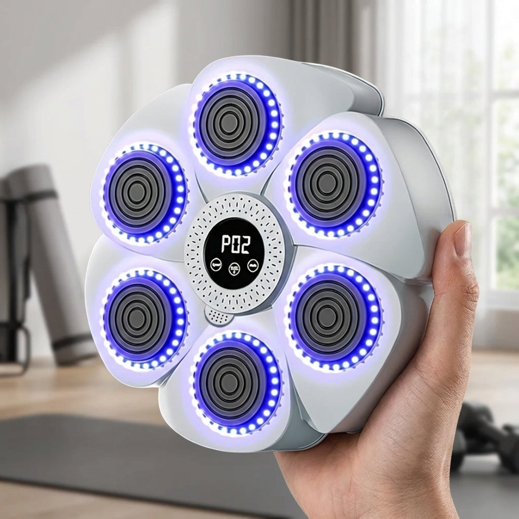 premium(+) Smart Music Boxing Machine with Rotating Targets